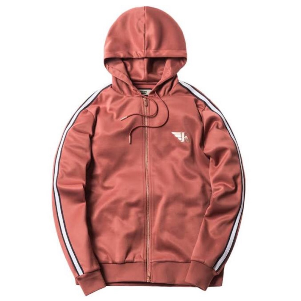Kith Hooded Track suit in Brickdust